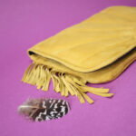 Big pochette Janis en cuir