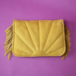 Big pochette Janis en cuir