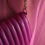 Sac Gypsy Pink en cuir violet magenta (gamme Super)