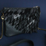 Sac pochette Merle noir (gamme slim)