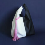 Sac Gloria noir & blanc (gamme shopping)