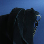 Sac pochette Merle camaïeu noir (gamme slim)