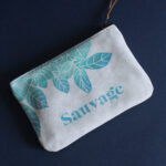 Pochette Dulcie Sauvage – bleu lagon