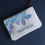 Pochette Dulcie Sauvage – bleu