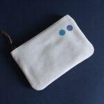 Pochette Dulcie Sauvage – bleu