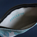 Pochette Dulcie Sauvage – bleu lagon