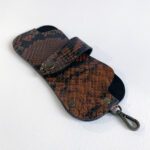 Étui à lunettes JIMI effet reptile