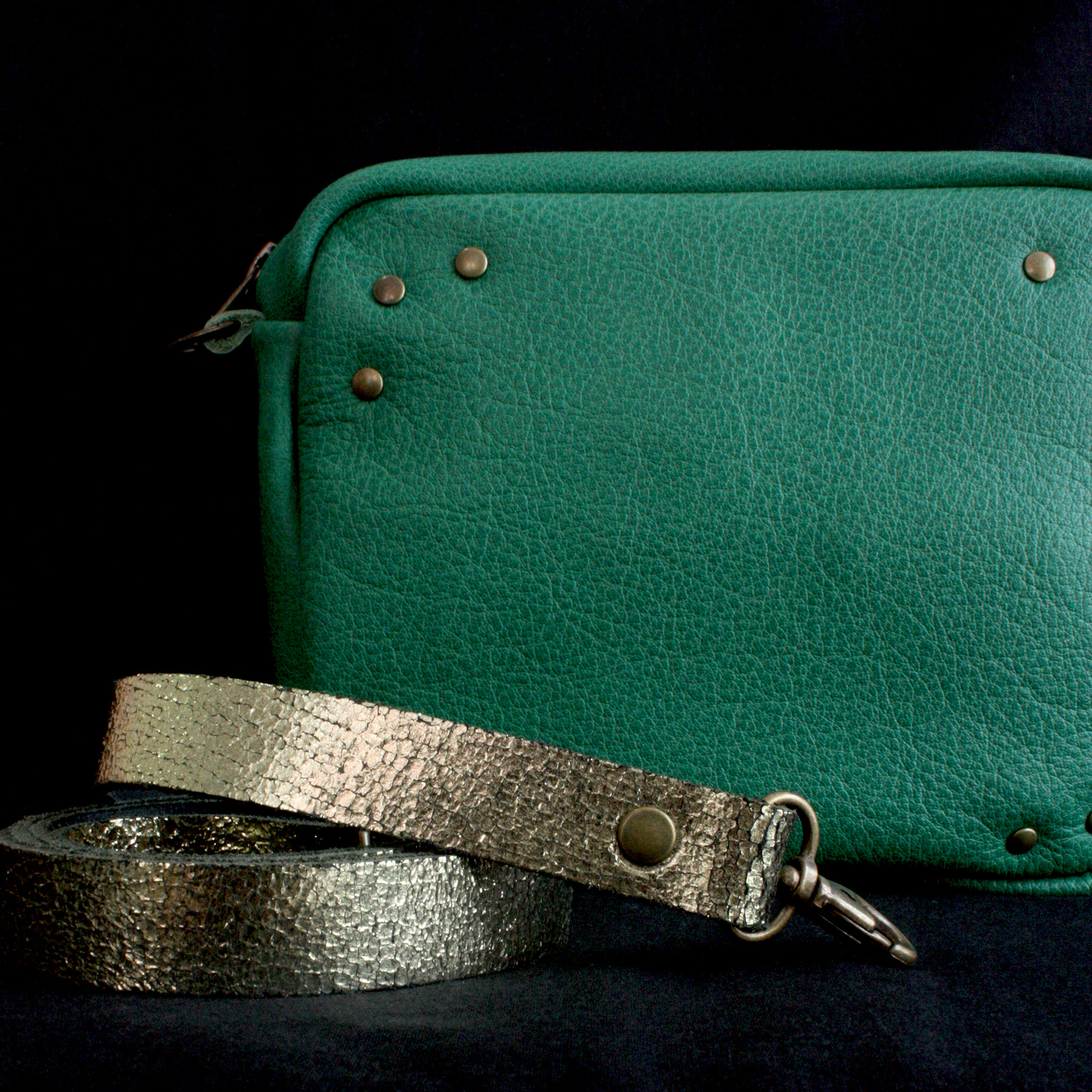 Sac Tommy vert émeraude