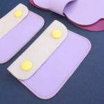 Étui à cartes Maggie lilas