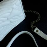 Sac Mini Pia en cuir gris nuage