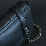 Sac Mini Joan en cuir noir